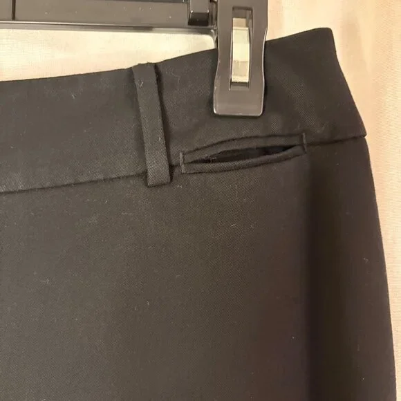 LOFT Curvy Dress Trousers 4P Black Bootcut Career Pants - Picture 4 of 8